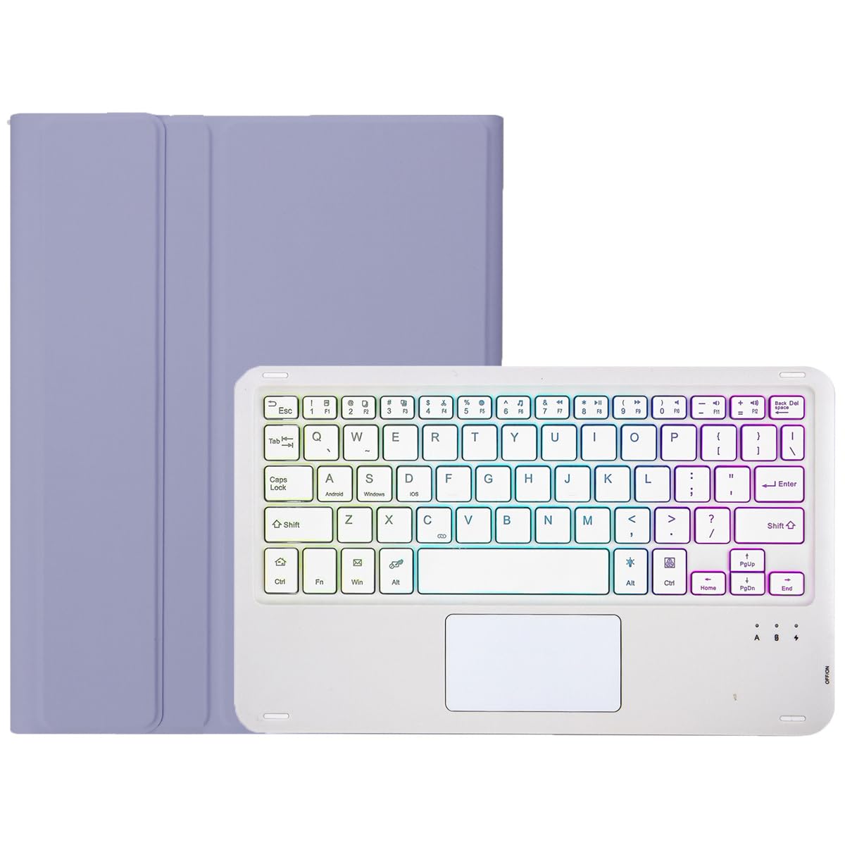 Etui na klawiaturę do Xiaomi Pad 8 / Xiaomi Pad 8 Pro (11,2 cala), bezprzewodowa klawiatura Bluetooth, etui folio | podświetlana klawiatura | mysz dotykowa