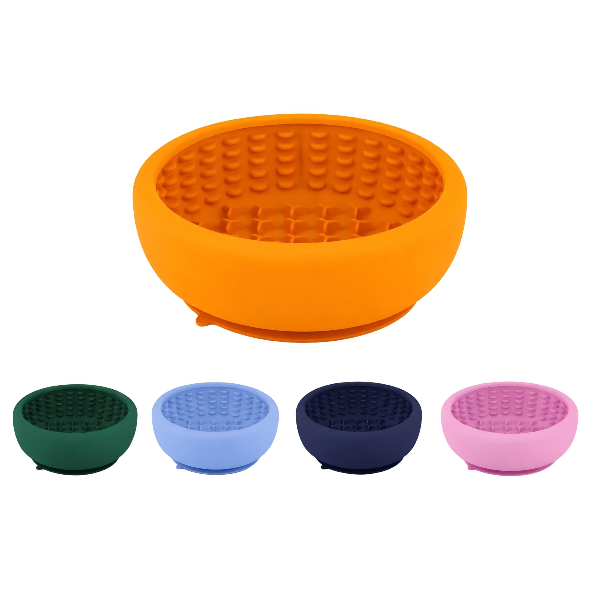Dog Lick Bowl with Suction Cup Base โ BPA-Free Silicone Slow Feeder, Calming Lick Mat for Anxiety Relief & Healthy Digestion โ image 1