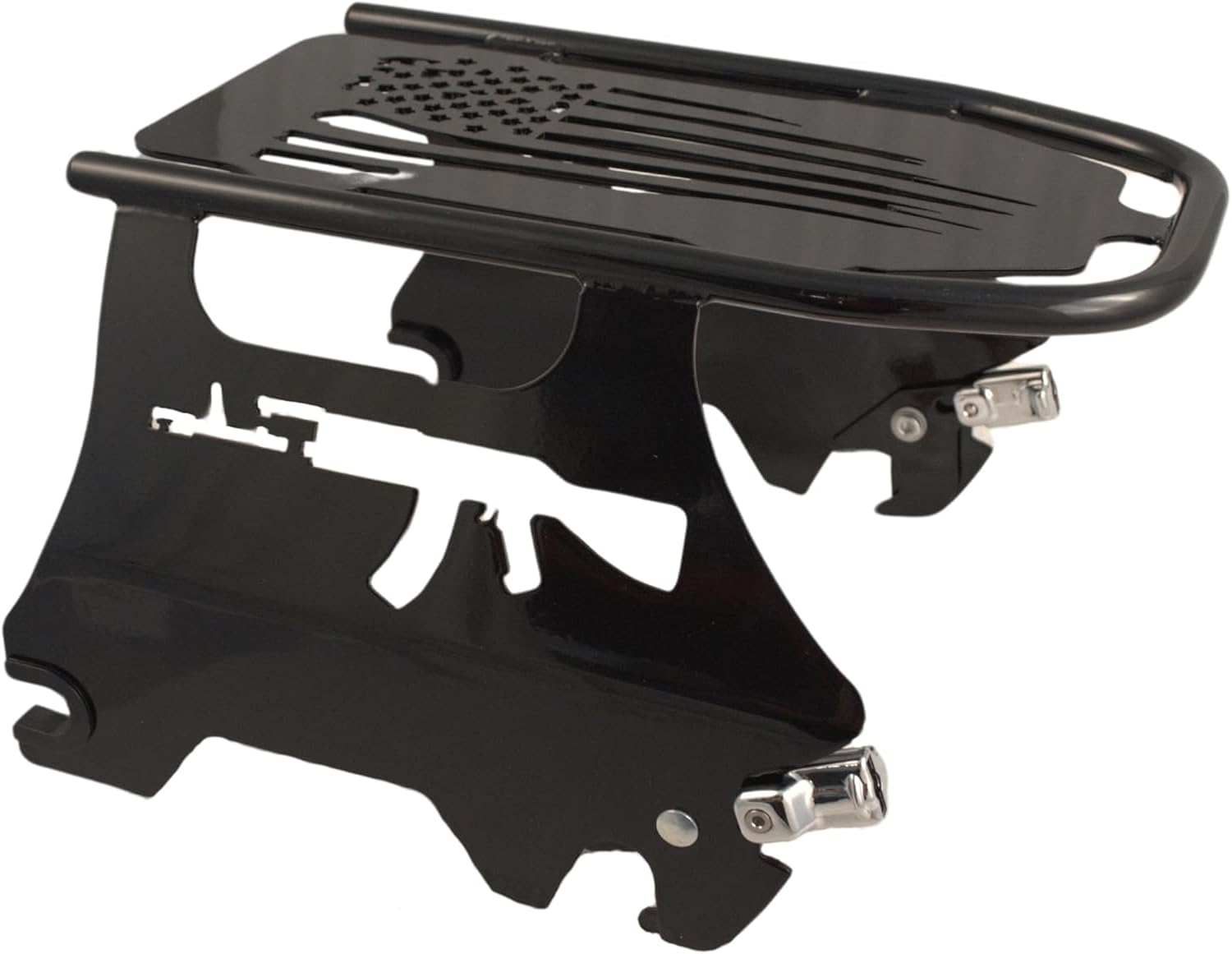 Harley Solo Luggage Rack Detachable Flat Patriot MWL-157-18-FL