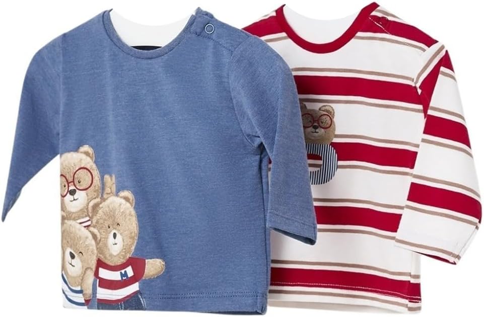 Mayoral 2 l/s t-Shirts Set for Baby-Boys H. Night b