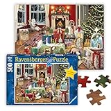 Contenu : puzzle Ravensburger de 500 pièces, au format 49,30 cm x 36,20 cm, convient à partir de 10 ans