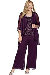 pant suits plus size for weddings
