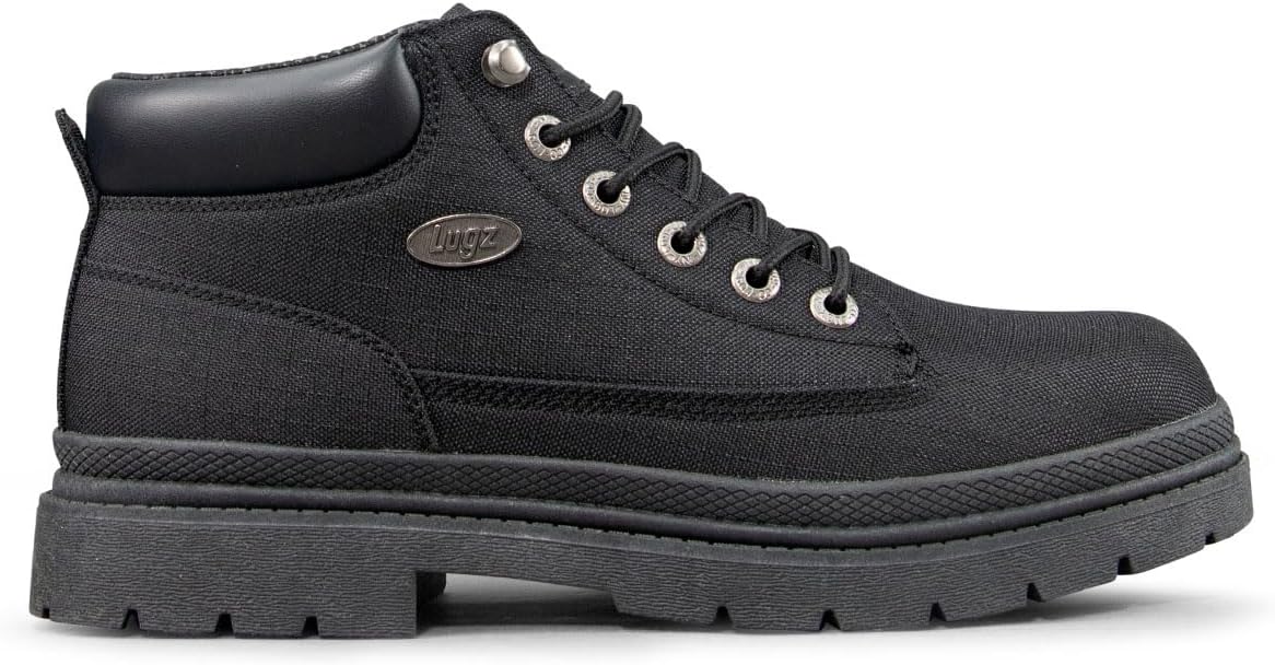 Lugz Men's Drifter Ripstop Classic Chukka Boot 6.5 Black