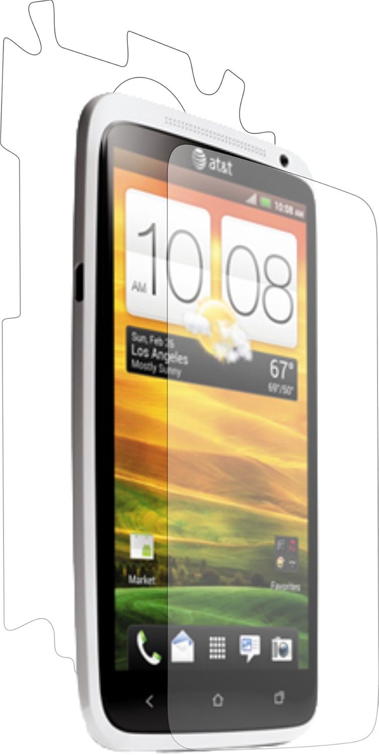 HTC ONE X XtremeGUARD FULL BODY Screen Protector Front+Back