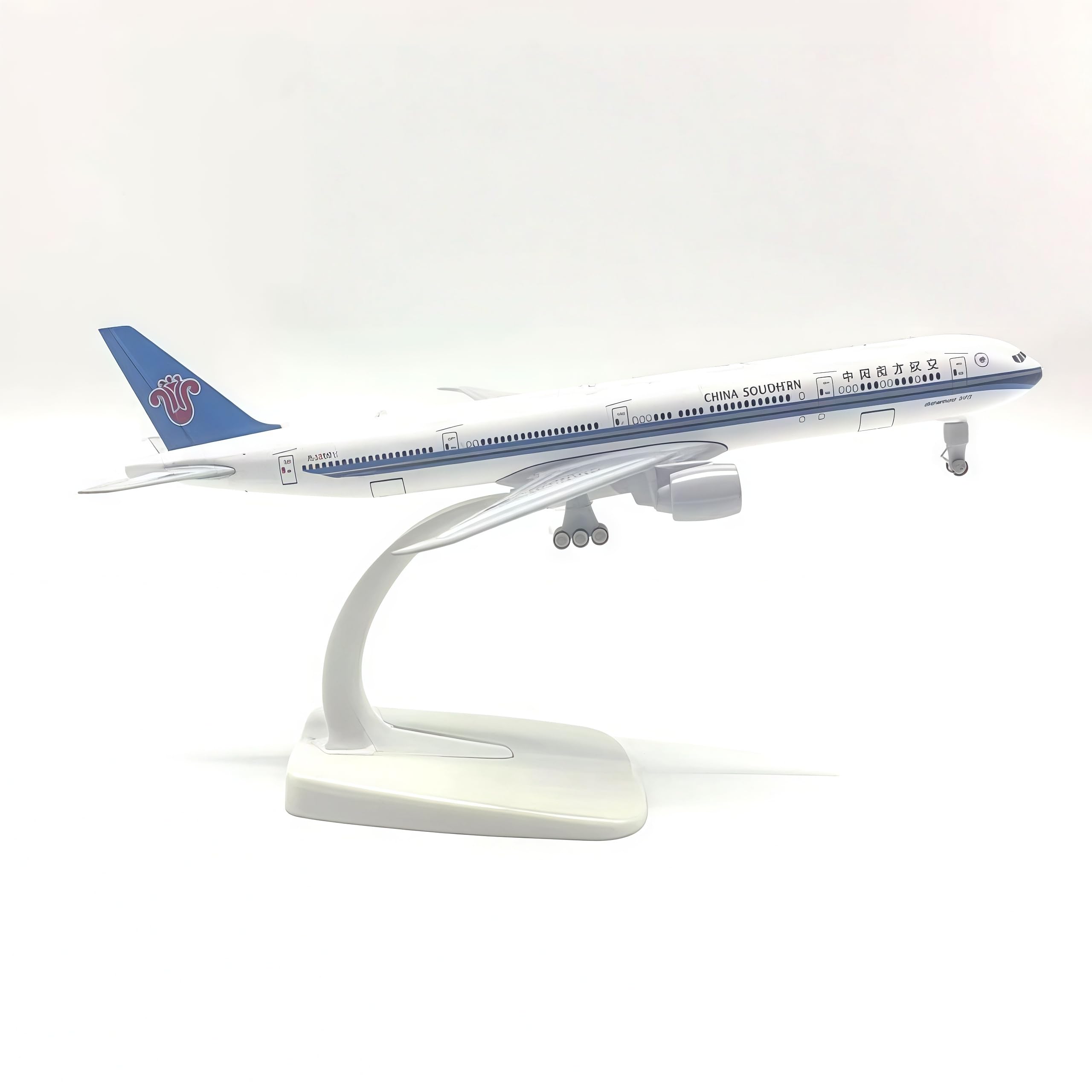 Lgsrsnxhtx B777 Model Plane 1/300 Diecast Metal Airplane Model With Stand China Southern B777 Plane Model For Adult Aviation Gifts,Desktop Display Airplane Ornament