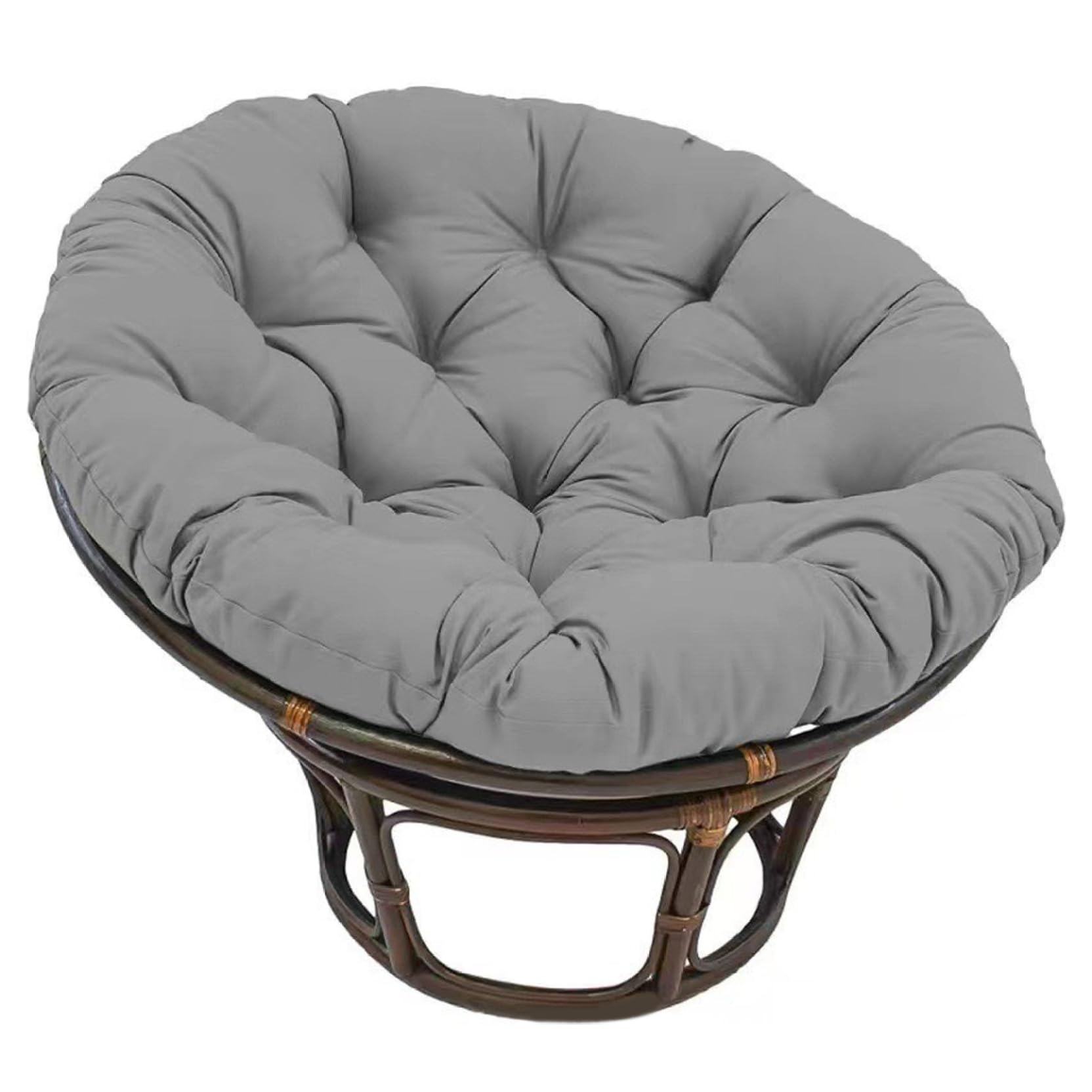 Coussin Papasan grand confort pour soulager le dos sur chaise œuf