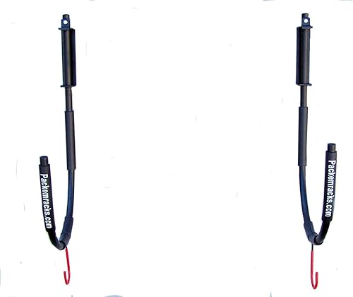 Pack'em Estante plegable universal para kayak montado en la pared con gancho (pared PK)