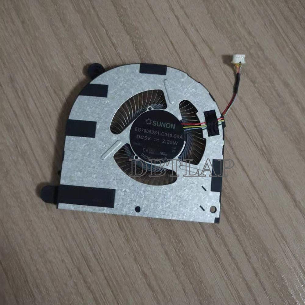 DBTLAP CPU Fan Compatible For Lenovo Yoga 720S-15 Yangtian V730-15 EG70050S1-C010-S9A DC5V 2.25W Radiator