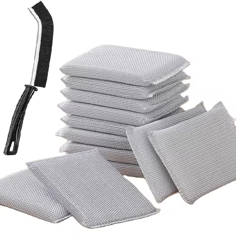 All-Purpose Sponges, Non Scratch, for Washing and Cleaning Dishes, Premium Scrub and Scrubbers, 4 Pads, Ideal for Kitchen, Bathroom (4) (B0D2DQQSD4) Amazon Price History, Amazon Price Tracker