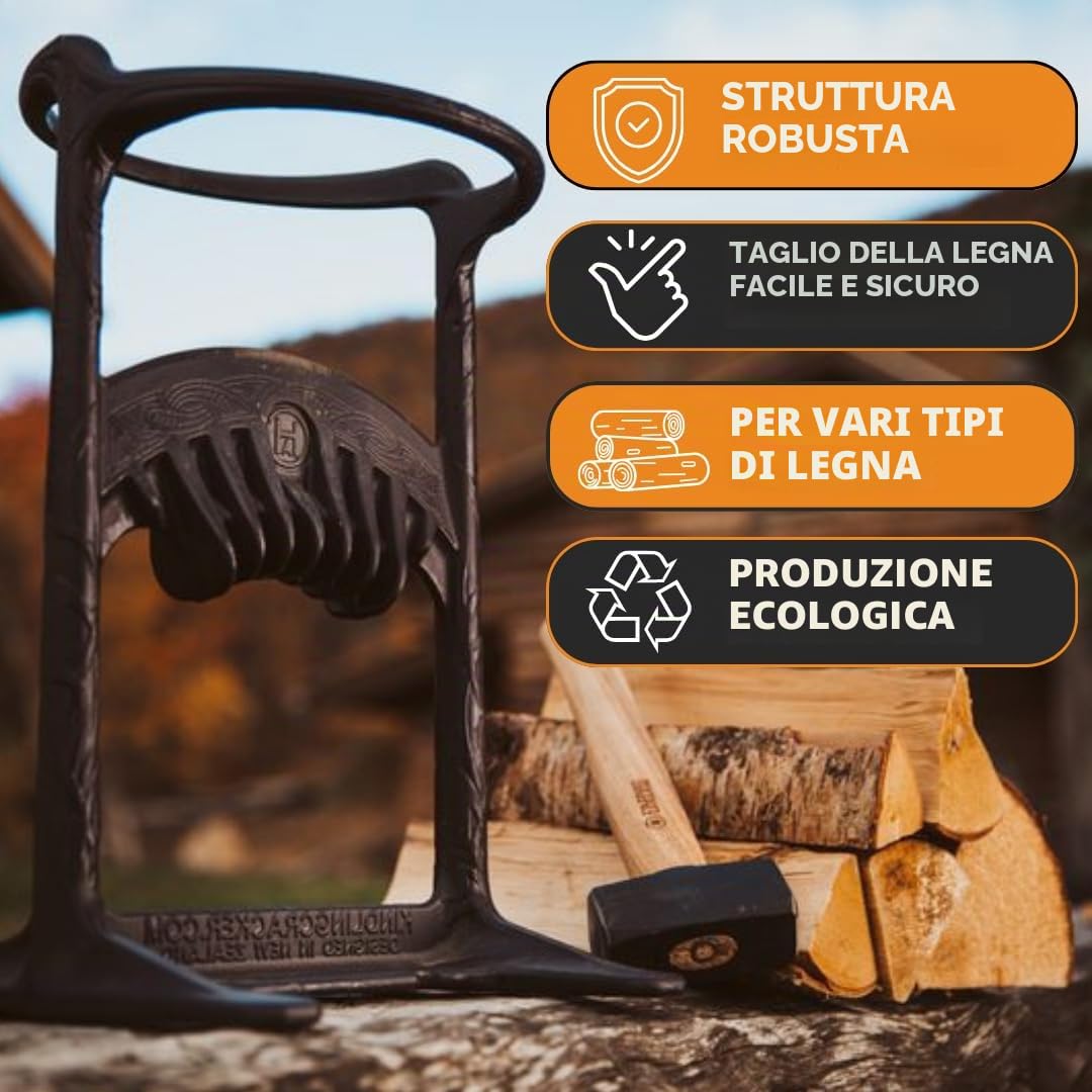 Kindling Cracker King Spaccalegna manuale