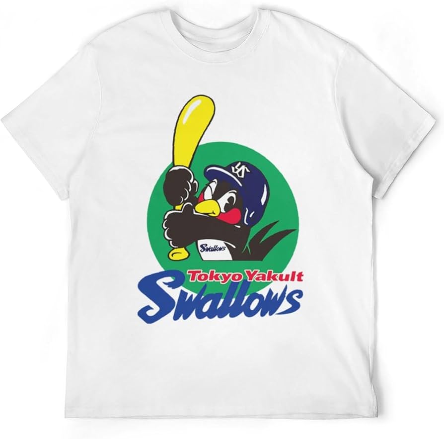 つば九郎　ヴィンテージ風　ロックTシャツ　Mサイズ　東京ヤクルトスワローズ つば九郎 ヴィンテージ風 ロックTシャツ Mサイズ 東京ヤクルト