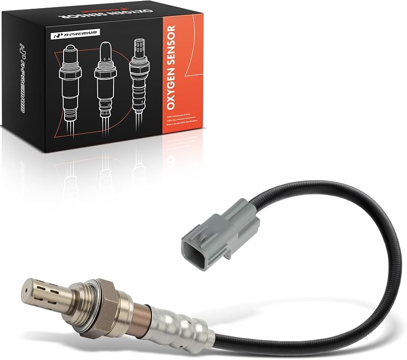 Sensor de oxigênio O2 A-Premium roscado para Genesis, Kia e Hyundai – 1 unidade