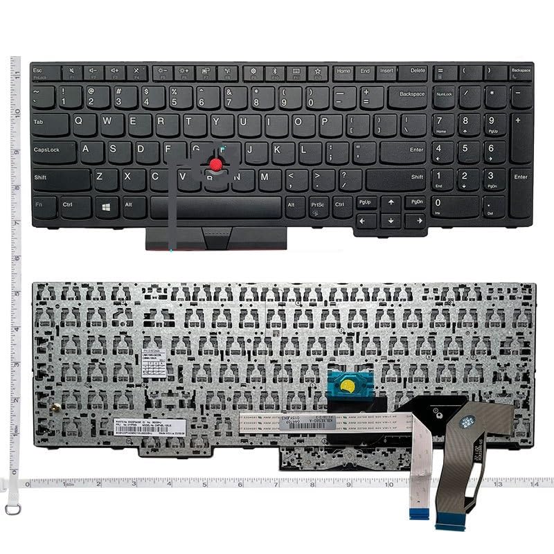 Clavier ThinkPad T15 E580 L580 P52 pièce de rechange pour ordinateur portable US RU noir