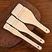 SOUJOY 6 Pieces Hake Brushes, Sheep Hair Hake Paint Brush for Watercolor, Wooden Handle Flat Painting Brushes for Wood Wall Model House Painting, DIY, Crafts and Encaustic, Ceramic and Pottery