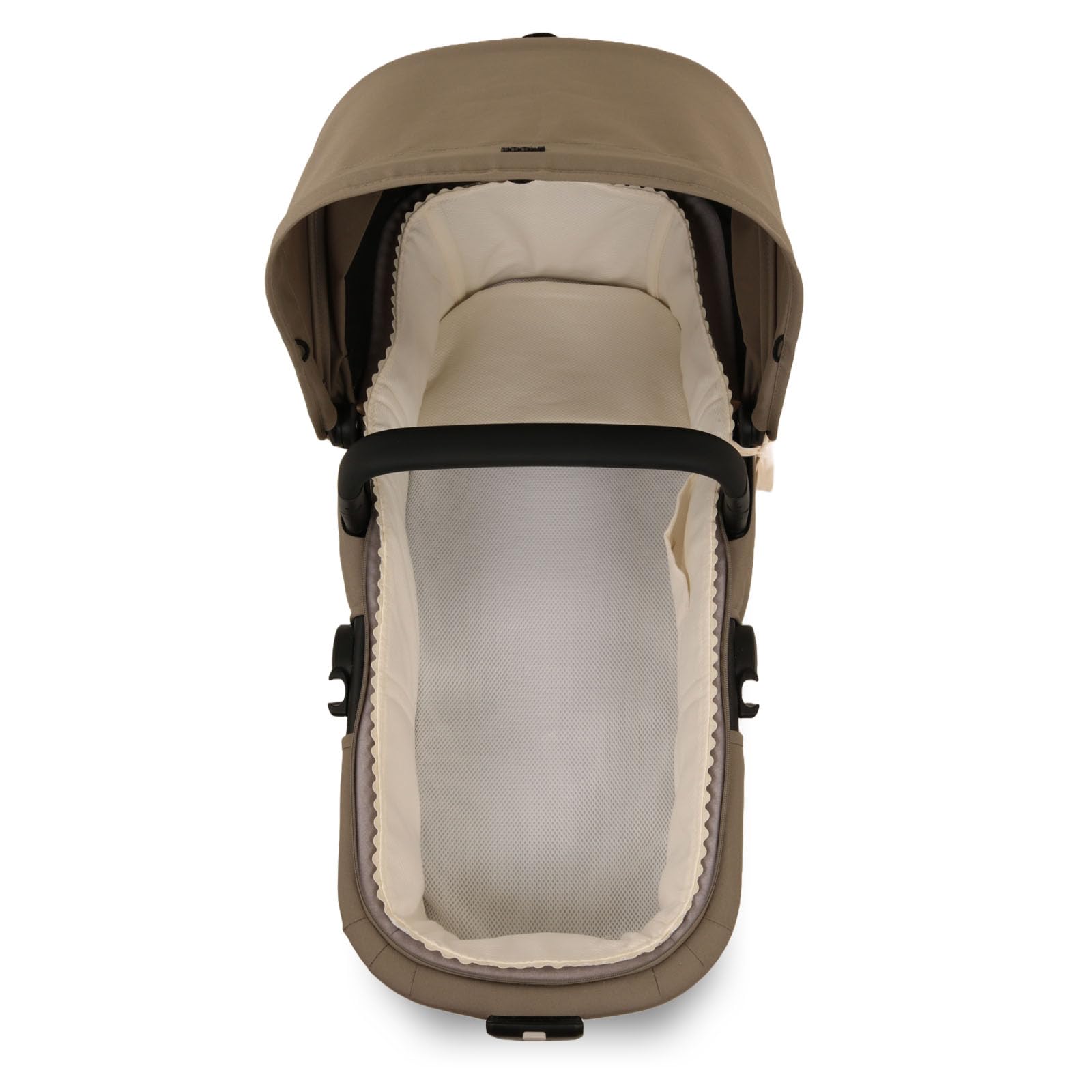 Funda Cubre Capazo Velcro para Joolz AER+ | Permite Llevar el cubrepies del capazo | Cuco Bebé recién Nacido | 100% Algodón | Pique Crudo