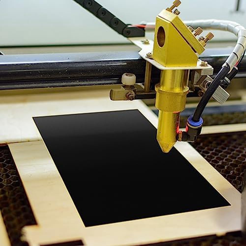 Kafei 4 unidades de papel de grabado negro, 39 x 27 cm, papel de grabado de color, apto para metal, vidrio, cerámica