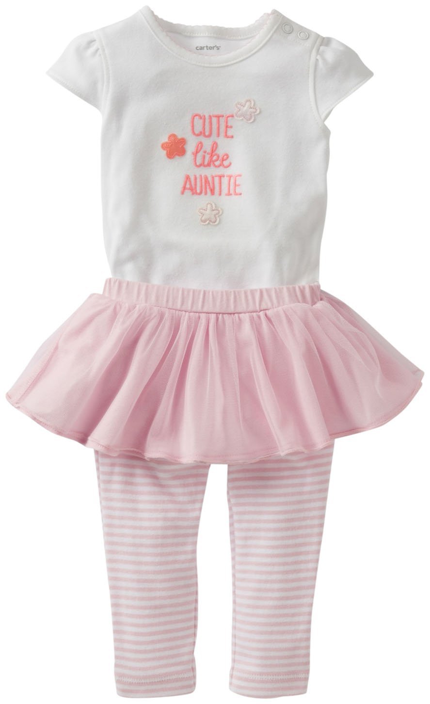 Carter's 2-częściowy zestaw body i tutu dla dziewczynek (niemowla)