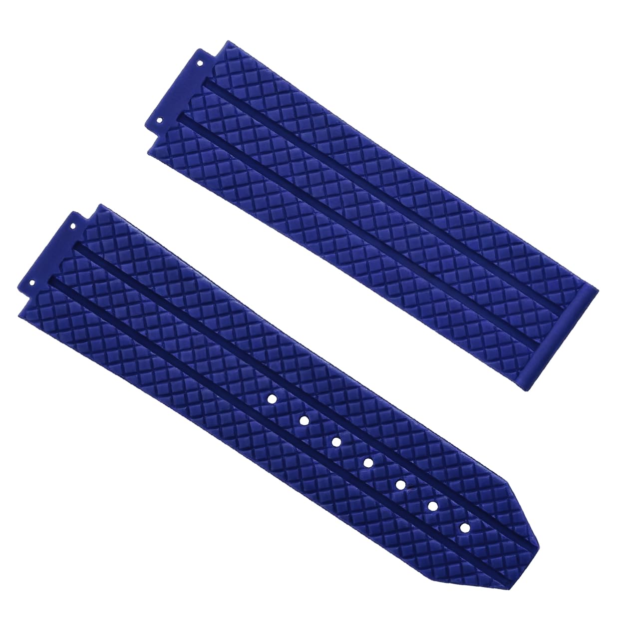 24 mm Rubber Watch Strap Replacement for H Big Bang 44-45 mm Tyre + Screw