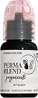 Vista 7 de Perma Blend Pigmento de tinta de tatuaje de cejas rubio jengibre, suministros profesionales de microblading para cejas, botella de 1/2 oz