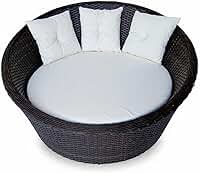Poltrona Chaise Namoradeira Jardim Areá Externa, Piscina e Churrasqueira (Argila)