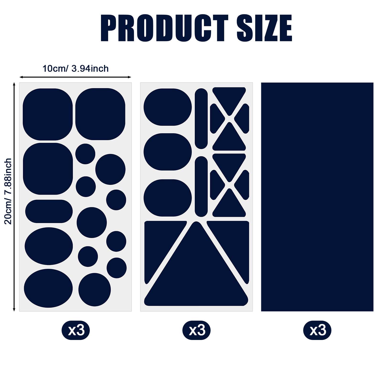 Toppe Riparazione Per Giubbotti - 5 Fogli Nylon Blu Navy | Per Piumini, Cappotti E Tende - Foto 3