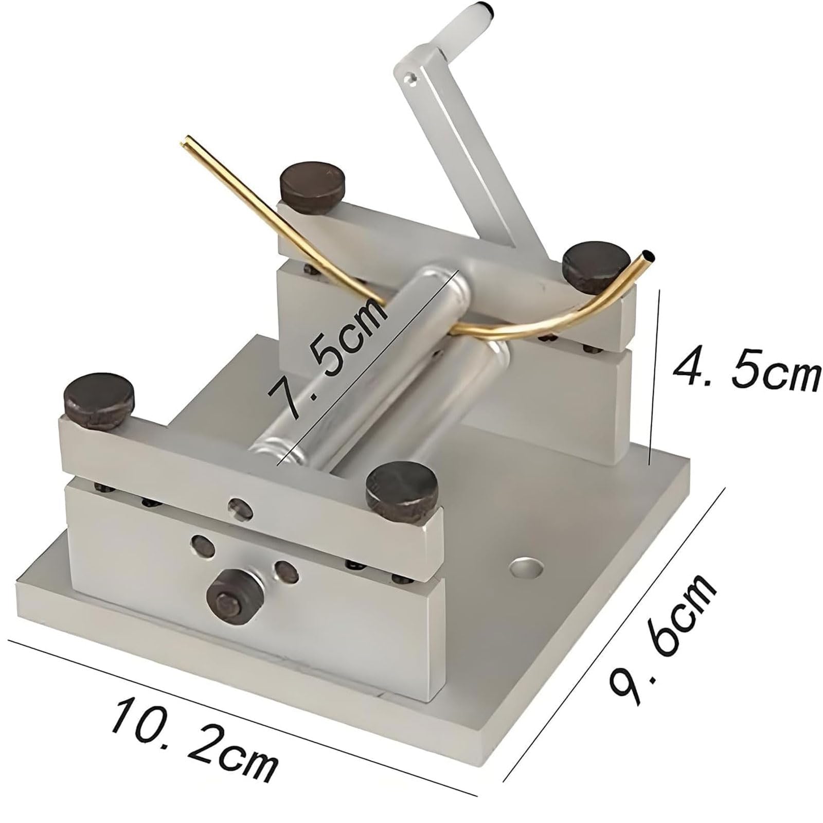 Zwijarka do samodzielnego wykonania, średnica rolki 12,5 mm/13 mm, precyzyjne gięcie blach, regulowane rolki do grubości 0,3 mm/0,5 mm