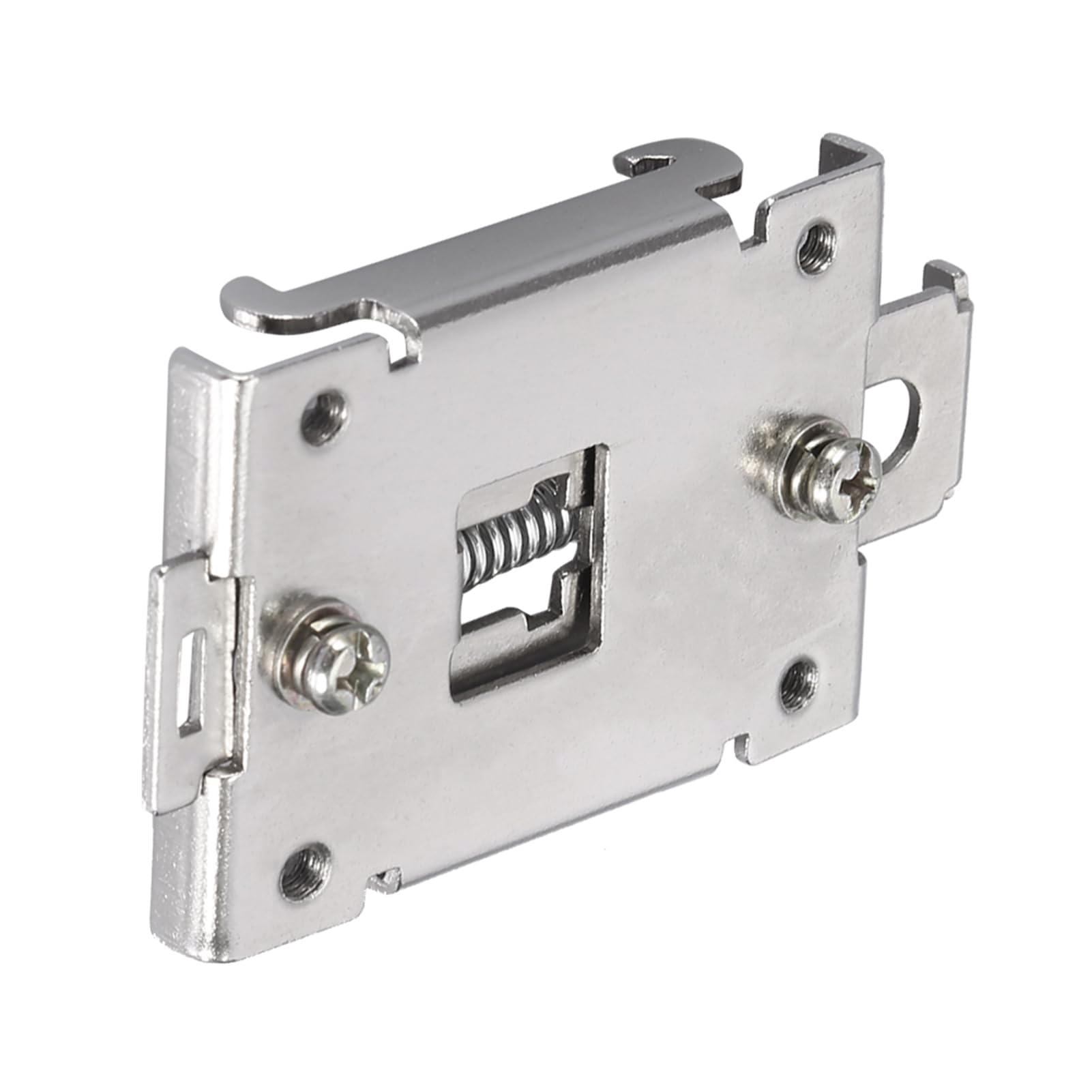 Riel de Montaje 35 mm para Relé de Estado Sólido Monofásico, Soporte con Clip de Fijación y 2 Tornillos, Compatible con Carril Dinámico, Accesorio para Instalación de Relés Sólidos Industriales