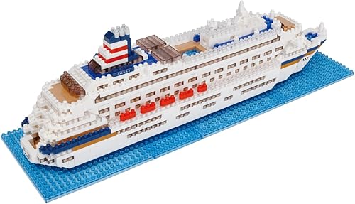 Miniatura 2 de nanoblock - mundialmente famoso - M.S. AsukaⅡ, kit de construcción de la serie Advanced Hobby