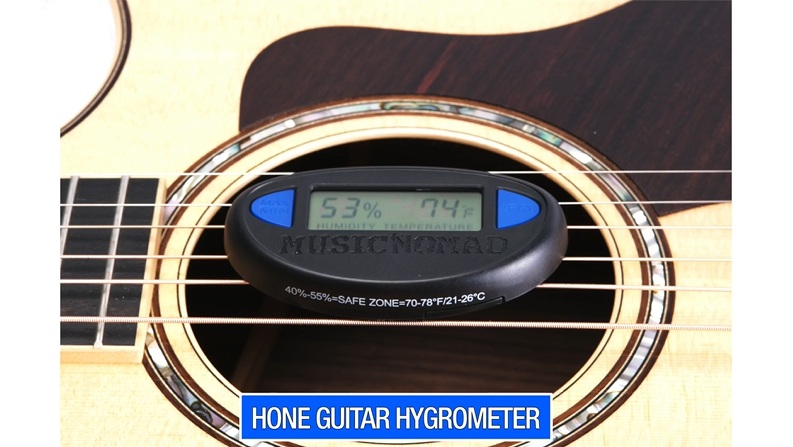 Amazon.com: MusicNomad Hone Guitar Hygrometer Monitor Humidity