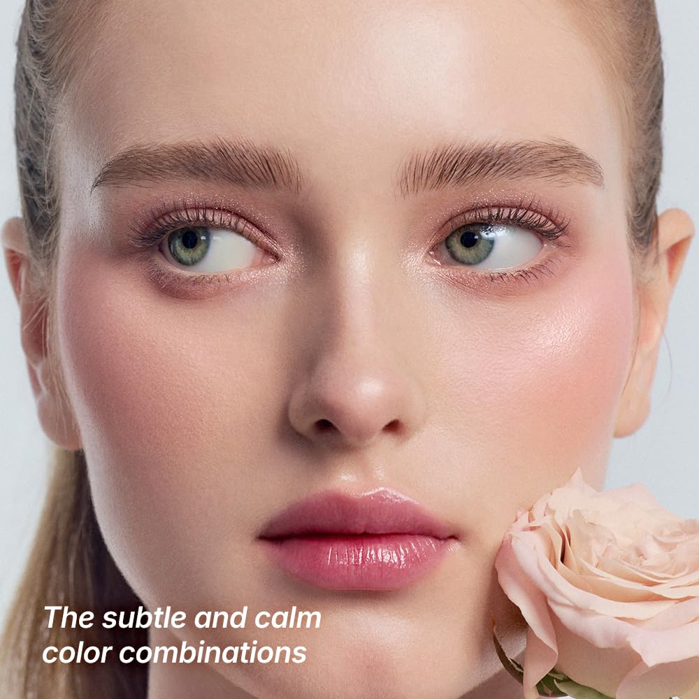 dasique Shadow Palette #27 Rose Milk Tea l 9 Pigmented Eyeshadows Blendable Natural Look l Korean Makeup l Eye shadow palette l Long Lasting Naturing Looking - Image 6