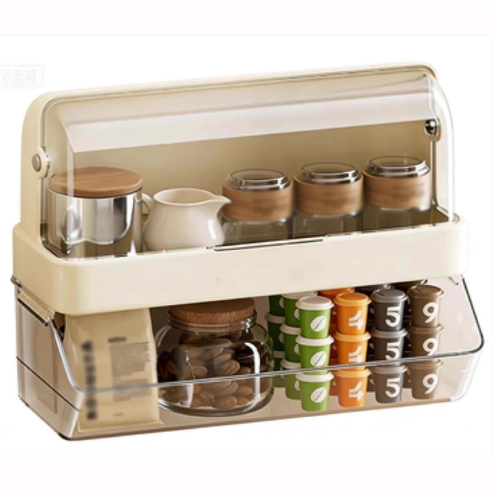 CYairong-22 Cup Display Shelf Wall Mounted Storage Rack Kitchen Cup Holder Household wall Coffee Mug Display Rack