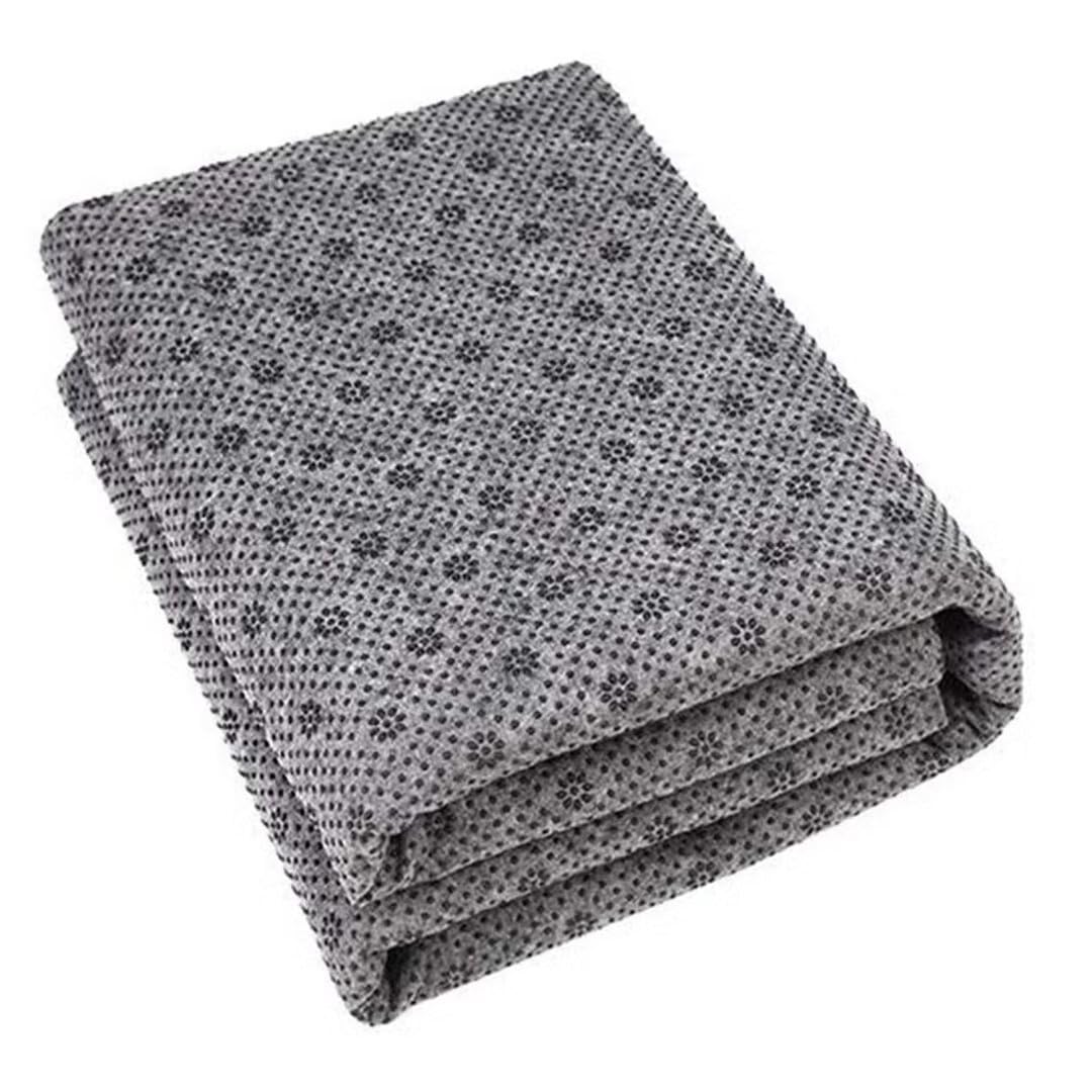 Tissu de support final pour tapis, tissu de support antidérapant pour tapis à touffeter, tissu textile mixte en coton et polyester, tissu à touffeter/tissu de tapis, tissu à tricoter gris blanc, tiss