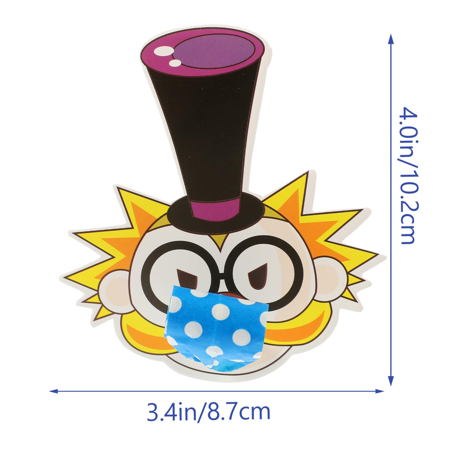 MAGICLULU 30pcs Party Blowers Noisemaker Cartoon Blowouts for Birthday Celebrations Fun Cheerleading Props Whistles for Festivals and Gatherings Assured