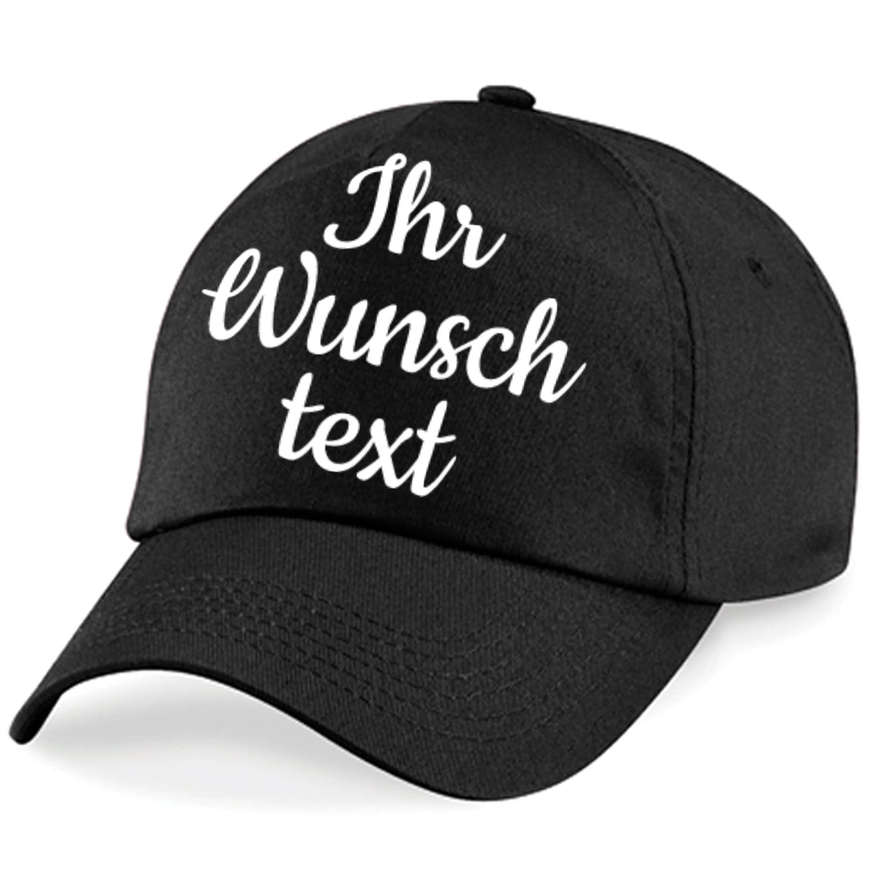 Deitert Kappe, Basecap mit Namen oder Wunschtext individuell Bestickt - über 20 Farben zur Auswahl - für Damen und Herren