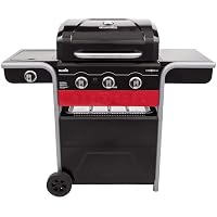 Char-Broil Barbecue Ibrido Gas2Coal 330 per Gas e Carbone, 3 Bruciatori