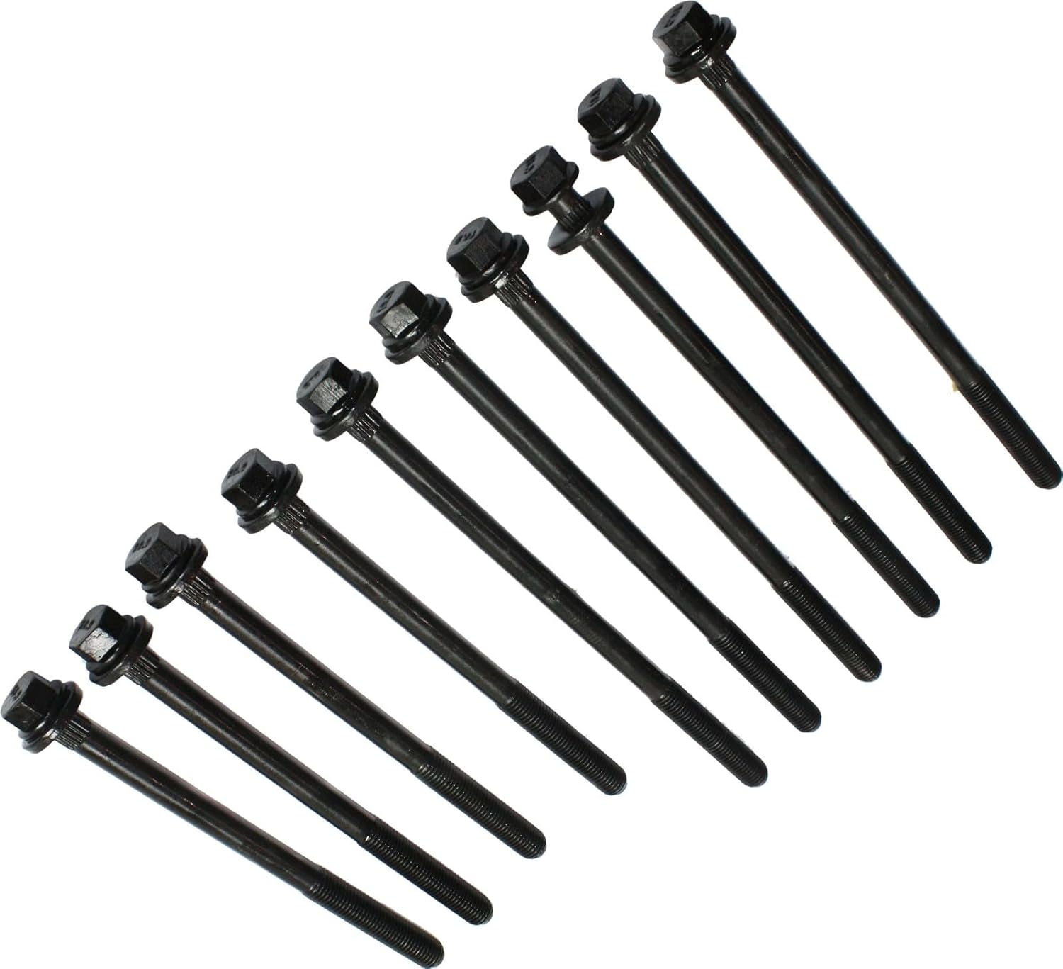 APDTY 176216 Cylinder Head Bolt, For SOHC Engine