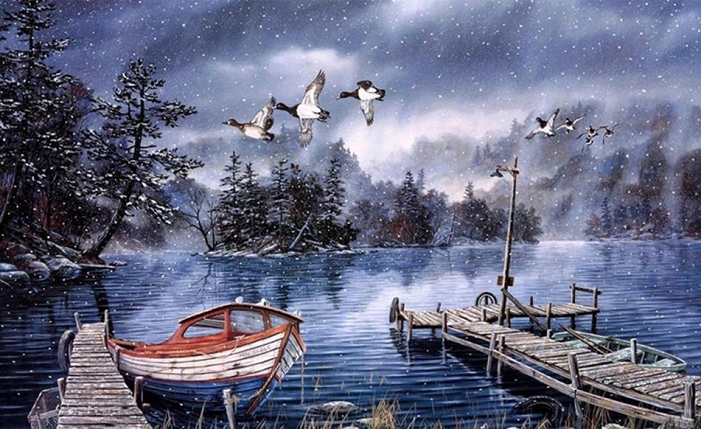 Rompecabezas Adultos Niños Rompecabezas de Madera 6000 piezasLago salvajeJuguetes Niños Puzzles para Adultos Es Un Buen Regalo para Amigos