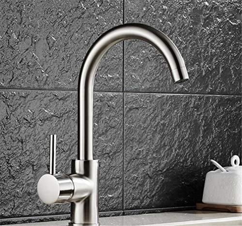Robinet d'évier de cuisine en cuivre noir mitigeur eau chaude et froide