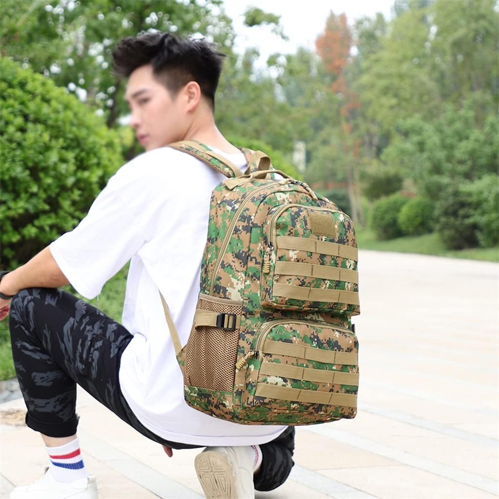 35L Mountaineering Camo Backpack Camping Hiking Travel Outdoor Sports Bag
