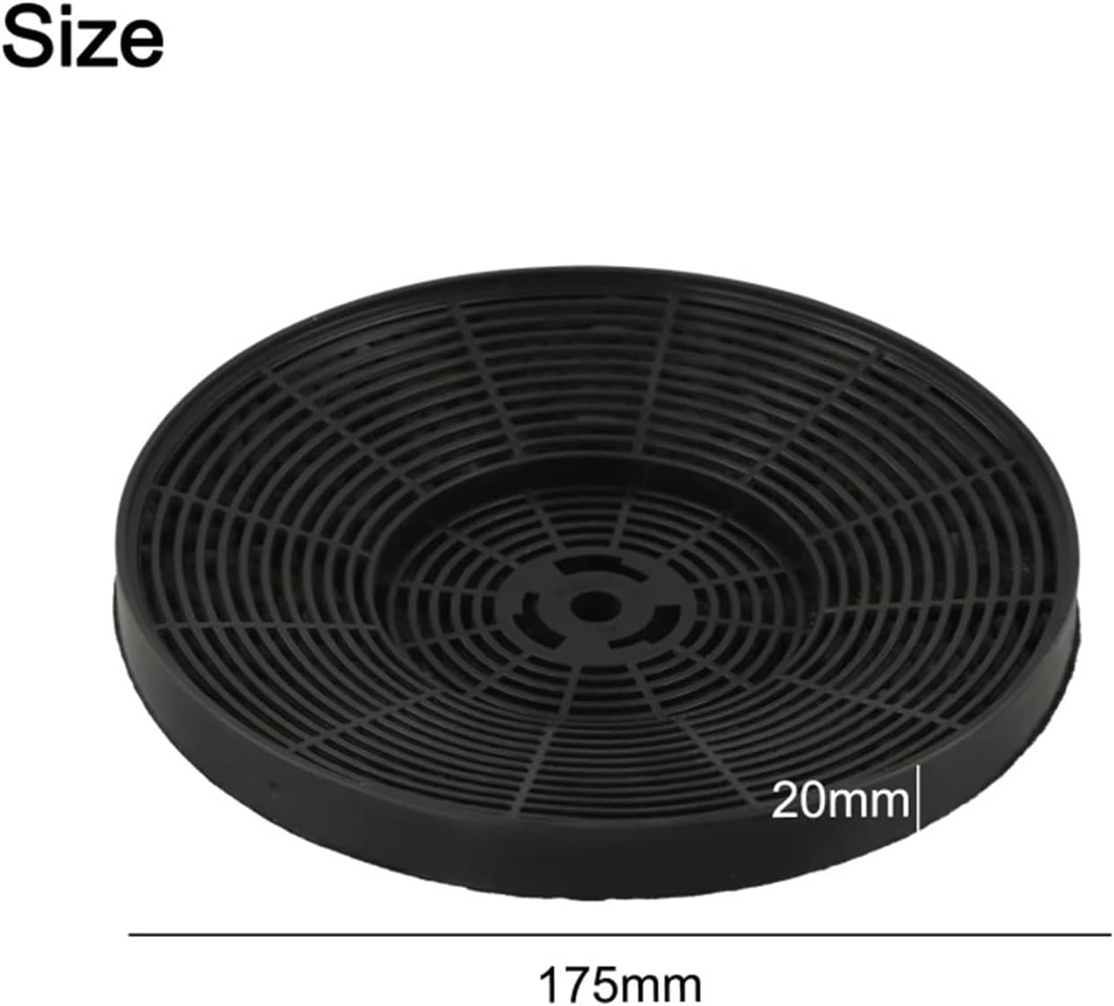 Kitchen Filter Range Hood Filter 175mm*175mm*20mm Filter Kitchen Appliance Range Hood Parts