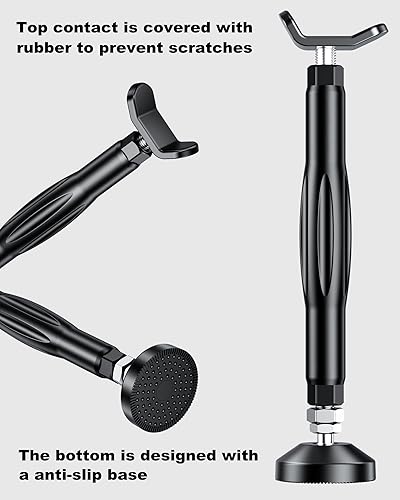 Miniatura 4 de BRCOVAN Soporte de motocicleta para limpieza de cadena de rueda, soporte de elevación portátil, herramienta de emergencia de repuesto para todas las