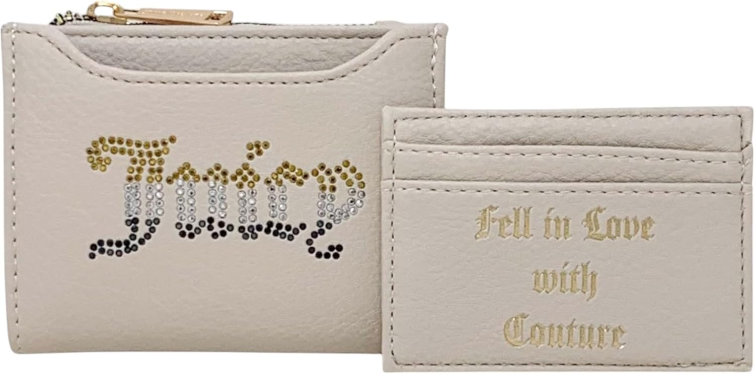 Juicy Couture Women's Simply Perfect Bifold with Pullout Card, Stylish & Spacious Purse