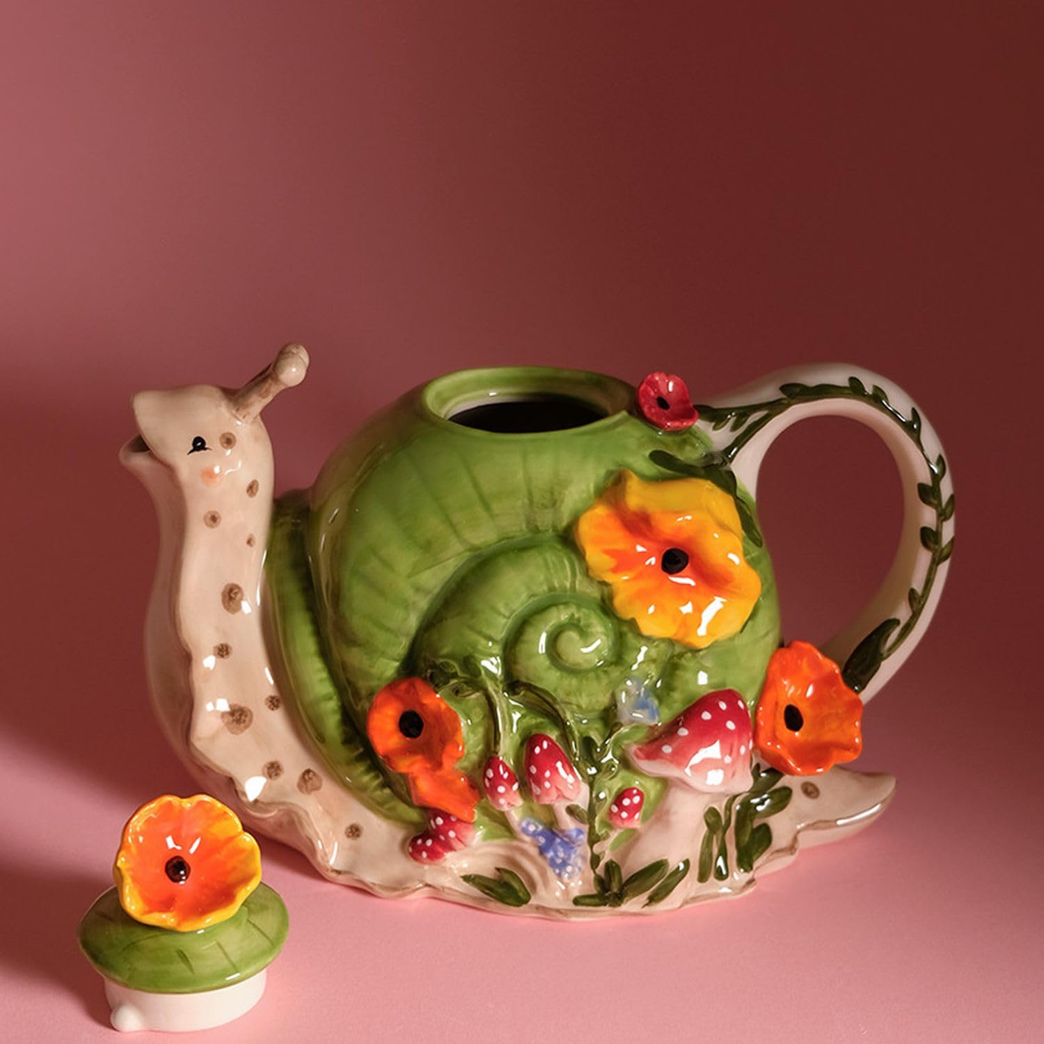 Blue Sky Clayworks - Snail Teapot - 22477, Medium: Teapots: Amazon