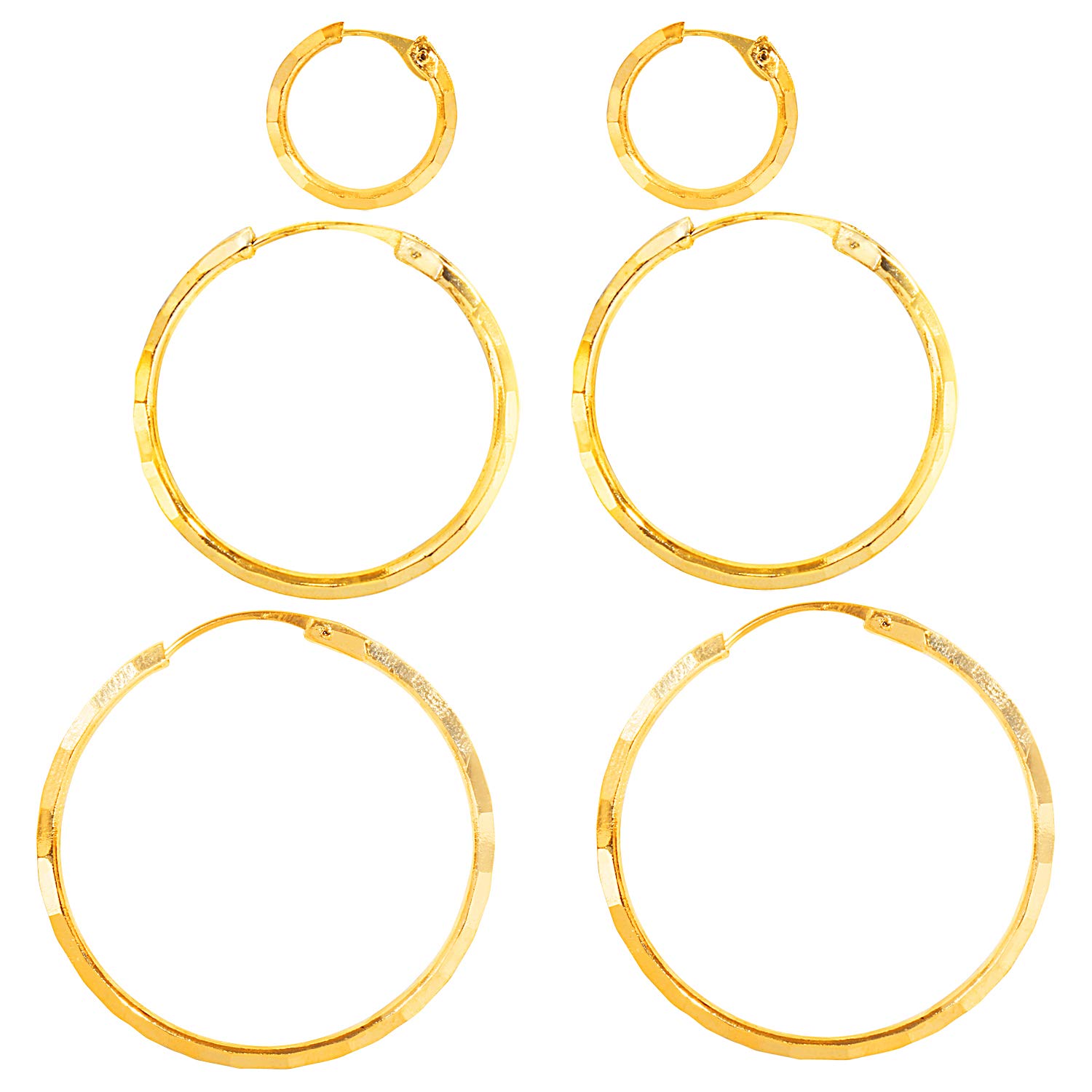 Shining Jewel - By Shivansh Shinning Jewel Classic and Evergreen Gold Hoop Earrings Combo for Girls and Women - Pack of 3 (SJEC_38) (B08VDG1Q16) Amazon Price History, Amazon Price Tracker