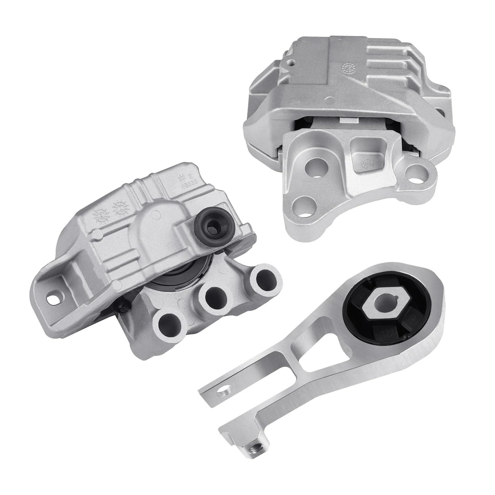 for Fiat 500X 2015-2020 for Jeep for Compass Renegade 2016-2018 2.4L 2017-2020 68258599AA 3Pcs Engine Motor & Transmission Mount Car Engine Mounts
