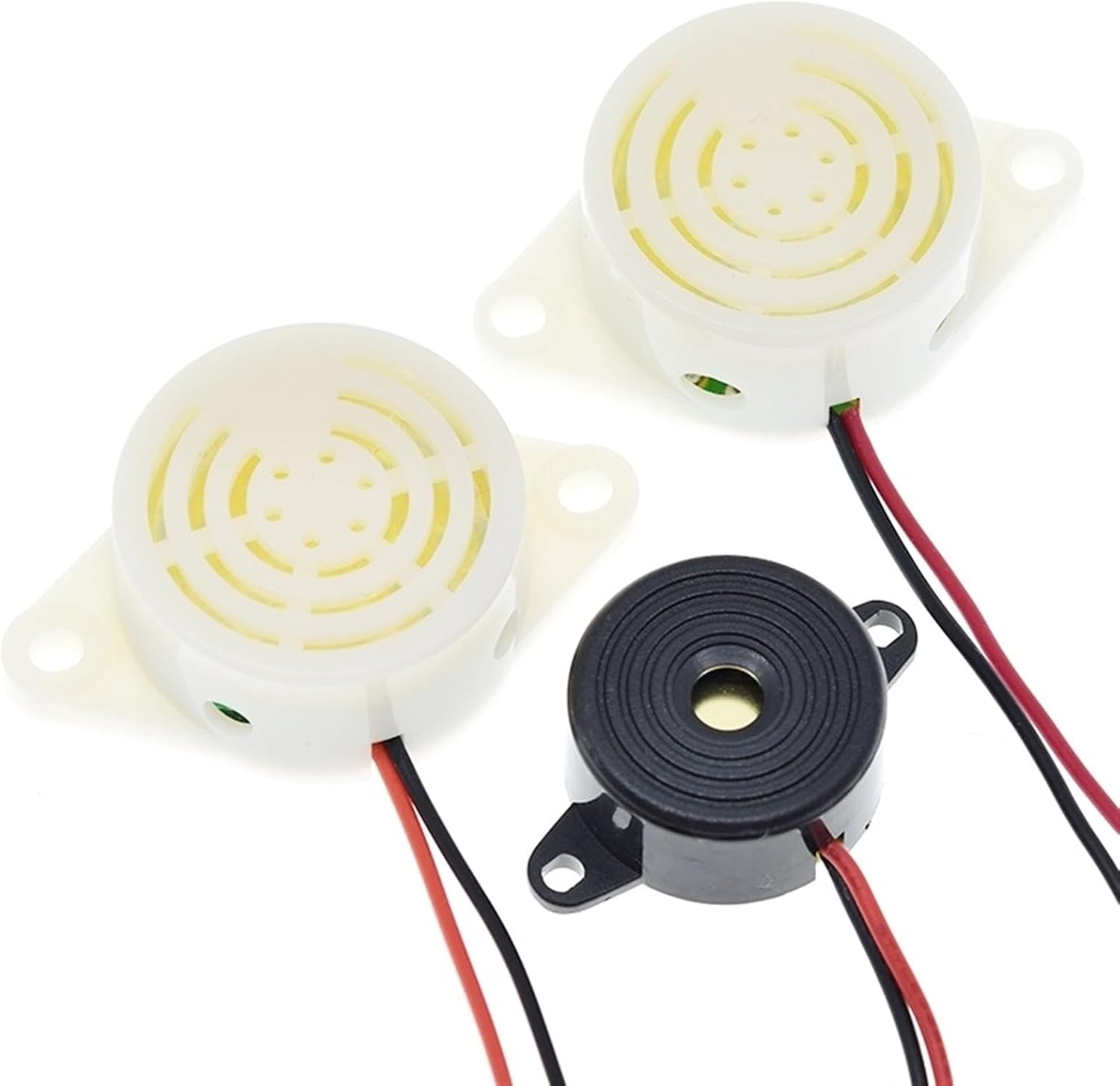 95DB Alarm High-Decibel DC 3-24V 12V Electronic Buzzer Beep Alarm Intermittent Continuous Beep Car Van SFM-27(SFM-20B)