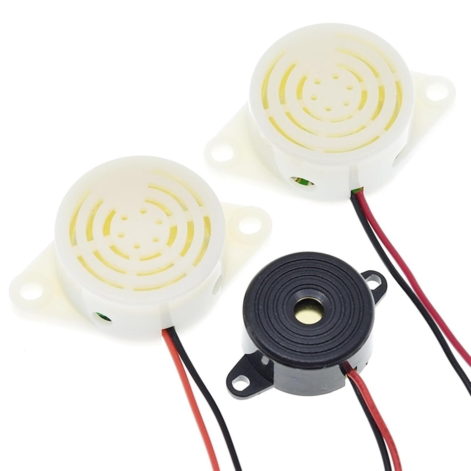 95DB Alarm High-Decibel DC 3-24V 12V Electronic Buzzer Beep Alarm Intermittent Continuous Beep Car Van SFM-27(SFM-27I)