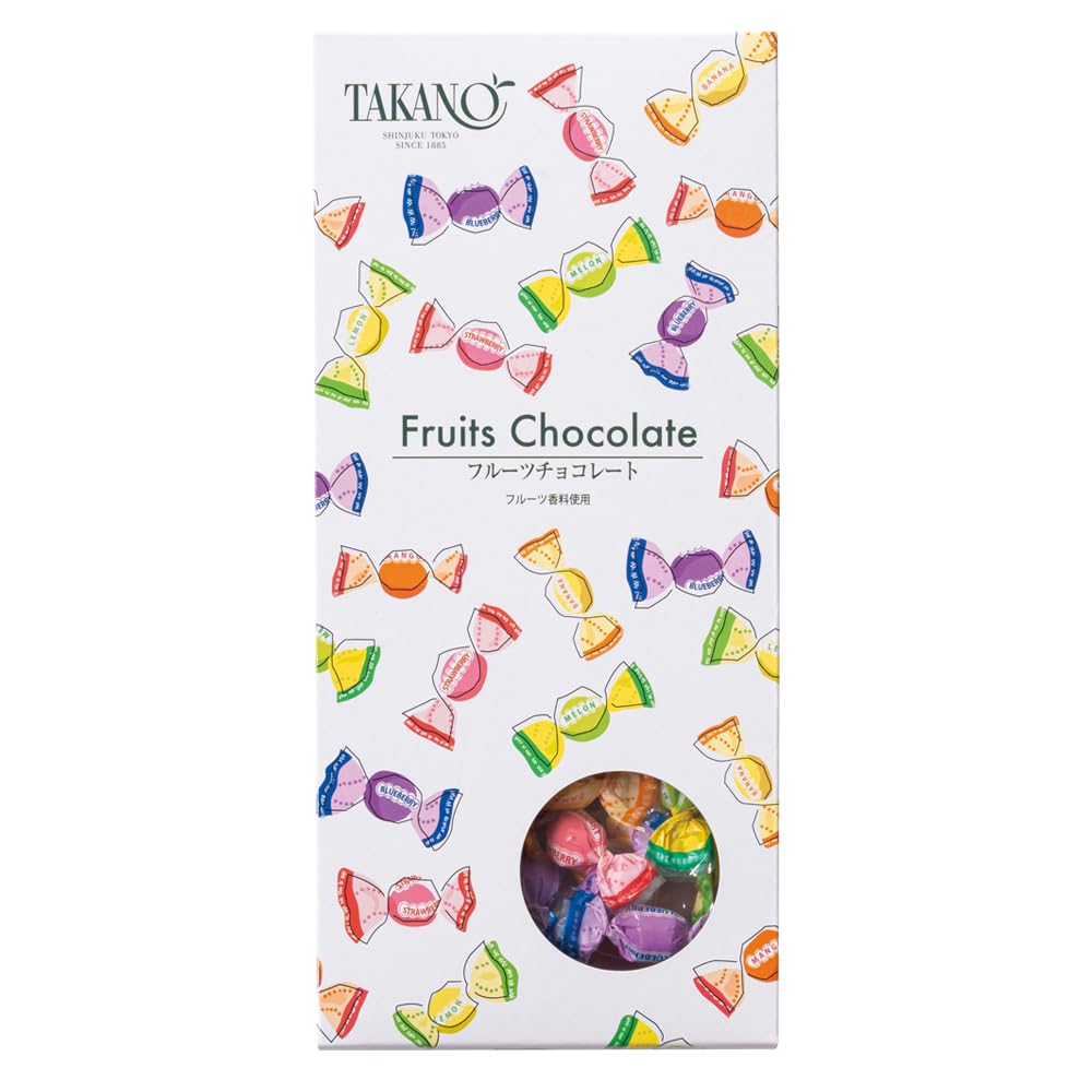 Amazon.co.jp: Shinjuku Takano Fruit Chocolate Gift Box : Food