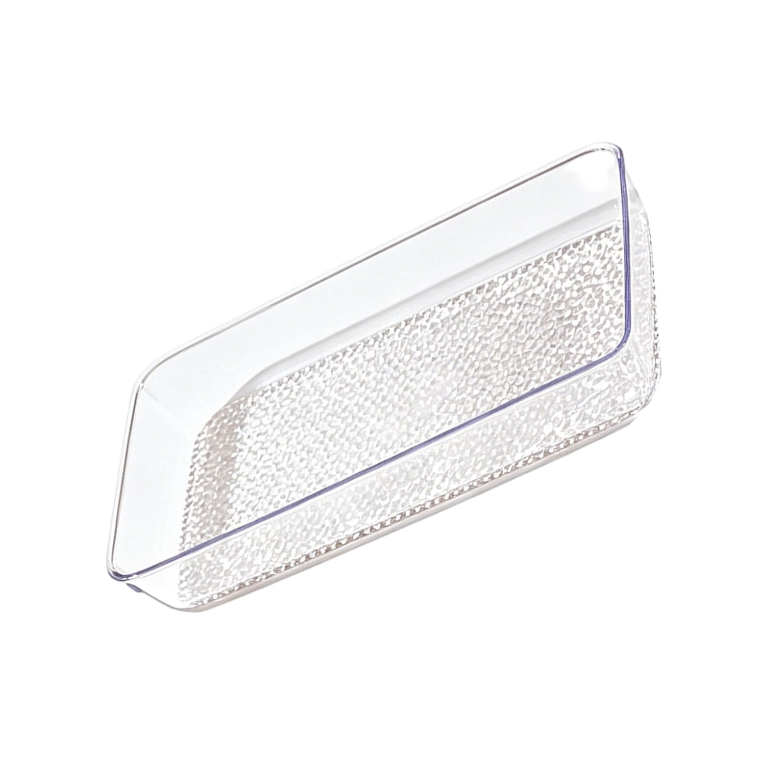 Thickened Transparency Fruit Basket Commercial Grade Tray for Restaurant Hotel Cafes and Household Storage Food Grade Storage Tray