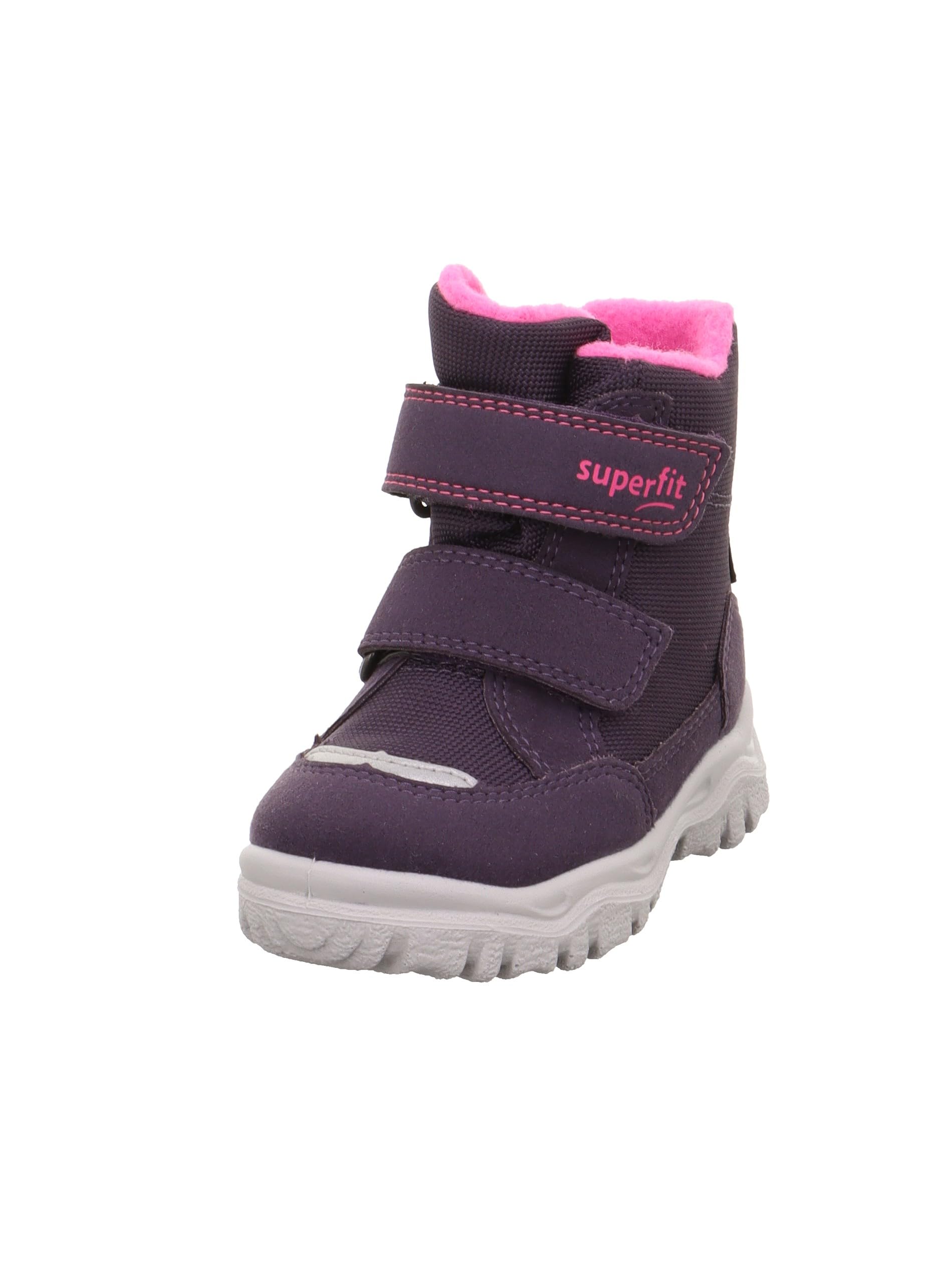 Superfit Mädchen Husky1 Warm Gefütterte Schneestiefel Lila Pink 8500 22 EU
